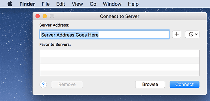 get an ip address for my minecraft server on mac desktop